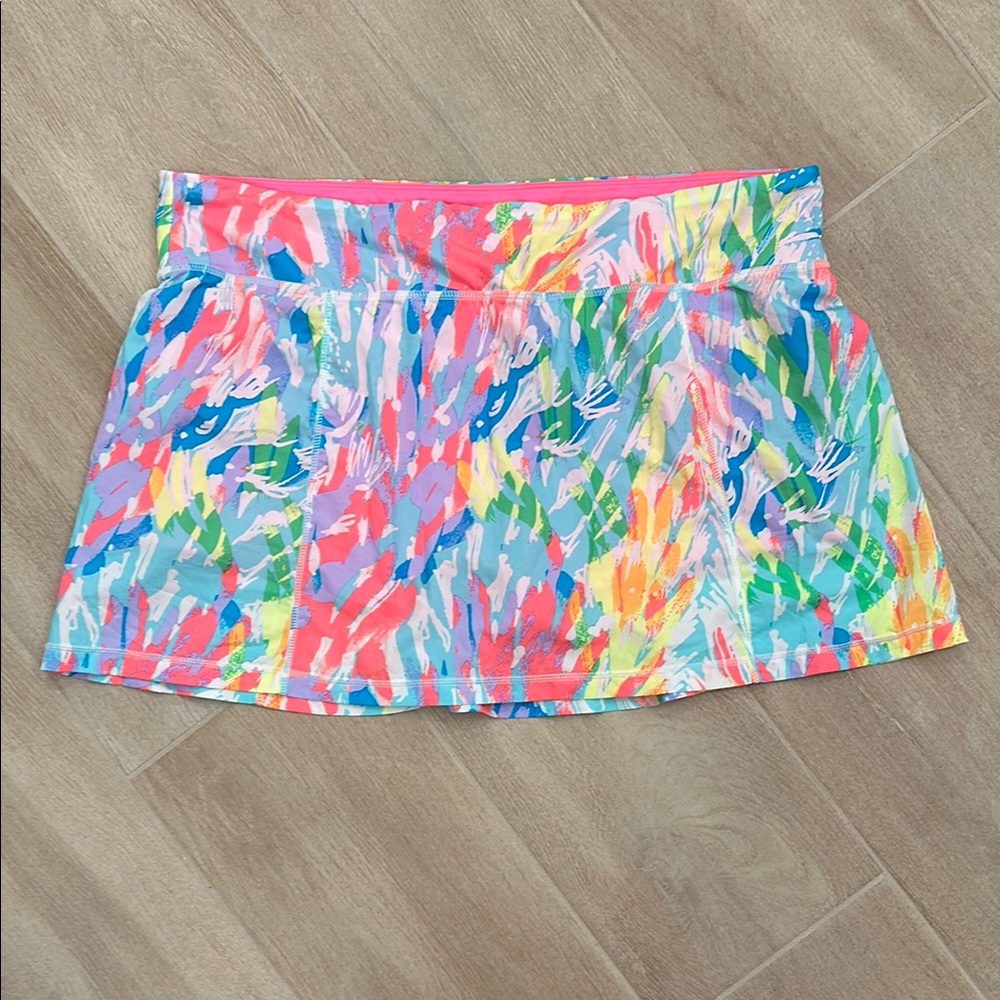 Colorful Patterned Skort